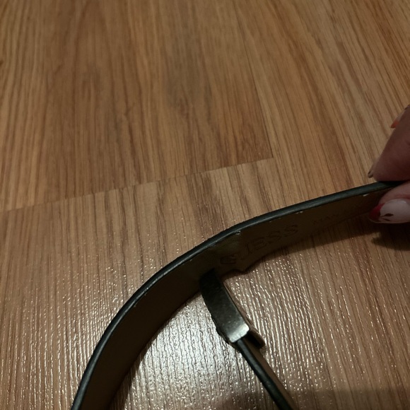 Double buckle western leather belt - Picture 3 of 4